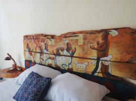 Art Maya Rooms, pensionat i Isla de Holbox