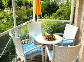 Apartment Kaiserperle mit Balkon direkt am Strand