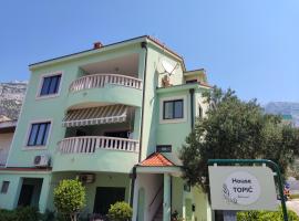 House Topic, hotel in Baška Voda