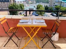 Duplex 2 pièces Port Cabourg - 2 à 4 personnes - Terrasse - Vue Port - Exclusif Book ing