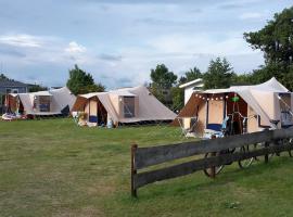 Ameland tentenverhuur ATV, luxury tent in Ballum