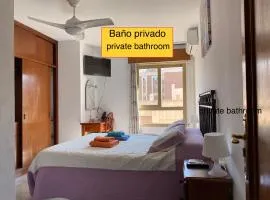 Málaga Centro habitaciones privada en apartamento compartidos