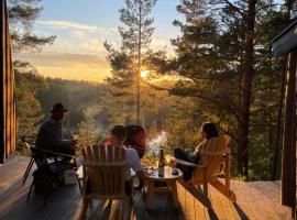 Mikrohyttene Moen Ranch, lodge in Kragerø