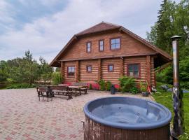 Viesu nams Krauklī&scaron;i, hotel z vročimi kopelmi v mestu Tīnūži