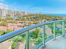 Breathtaking ocean view! 15th floor, hôtel pour les familles à Miami Beach