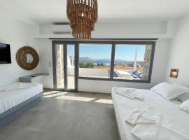 Sea View 3Waves Boho Studio 3 in Paros, hôtel à Krotiri
