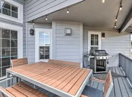 Modern Flagstaff Home Deck, Patio and Fire Pit