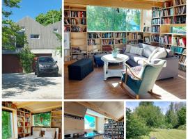 Spacious modern rustique 1000sqm private garden, Tjøme, cottage 