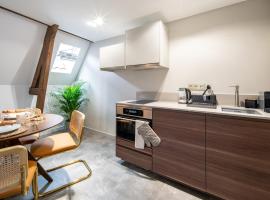 Family penthouse 7-Minutes from Rotterdam Central newly build top floor terrace, hotel in Schiedam