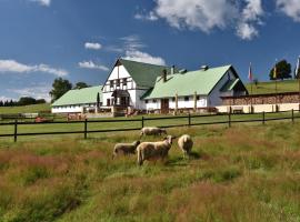 Farma Hvozd, hotel Krompachban