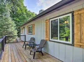 Stonewood Lodge Home with Deck in Glenville!
