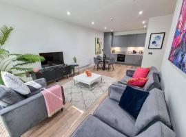 Luxury City Centre Townhouse with Parking, hotel cerca de Estación de tren Piccadilly, Mánchester