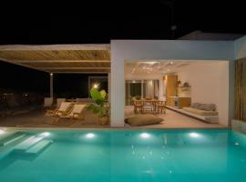 Aristotelia Gi - Private Villas、オリンピアダのビーチ・ホテル