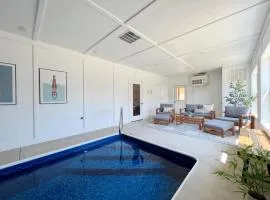 Sweet Tea Timber Indoor Pool Hot Tub