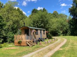 Brook the Shepherd Hut, budgethotel i Saltash