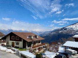 Chalet la Tulipe, mountain view, Terrace, BBQ, hotel v destinaci Nendaz
