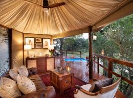 Hamiltons Tented Camp, luksuslik telkmajutus sihtkohas Mluwati Concession 