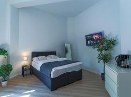 Cozy-Livings Altbau mit Terrasse und Küche am Stadtpark, rezort v destinaci Bad Nauheim