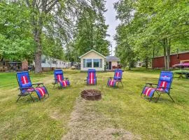 Kayaks and Grill Pet-Friendly Mecosta Cottage!