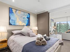 Sophisticated Designer Condo W River & City Views, viešbutis Melburne, netoliese – Lošimo namai „Crown Melbourne“