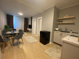 EM03- Apartament 2 camere luxury, luxury hotel in Târgu Jiu