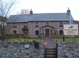 Pentre Riding Stables, guest house in Abercraf