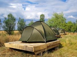 Strefa Nadgraniczna Agro-glamping、Gorajecのラグジュアリーテント