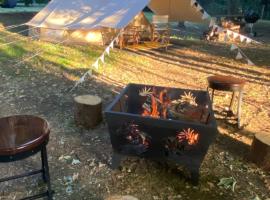 Eakley Manor Farm Glamping, budgethotell i Newport Pagnell