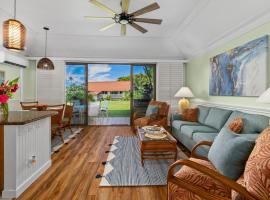 Quiet Kiahuna plantation , New Remodel with AC, self catering accommodation in Koloa