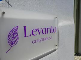 Levanta guesthouse, hotel with parking in Skhoinoussa