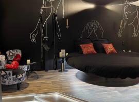 Luxe and Spa, allotjament amb cuina a Condé-Sainte-Libiaire