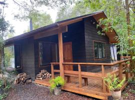 Cabaña nueva en Pucón, hotel cerca de Andarivel Juncalillo, Pucón