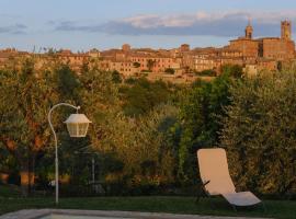 Pieve mirabella - casa con vista panoramica, rumah percutian di Città della Pieve