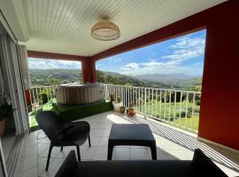 LUXURY : Appart Type Penthouse avec jacuzzi & vue imprenable, beach rental sa Bois la Charles