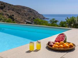 Luxury villa by the beach by Andros Villas Collection