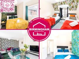 NEC-BHX-HS2 - stunning apartment in Coleshill B46 for LONG & FLEXIBLE STAYS - 3 Bedrooms with 4 Separate Beds, smeštajni objekat u gradu Birmingem