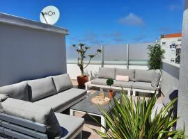 Sitius 5B - NEW seaview apartment with rooftop terrace in historical centre Sitio da Nazar&eacute;