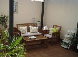 Patio, apartamento en Zamora