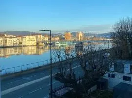 Appartement avec superbe vue sur le Rhône