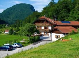 Ferienwohnungen Vogelrast, hótel í Berchtesgaden