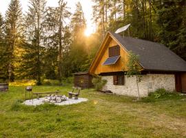 Marko's eco cabin, chalet à Bled