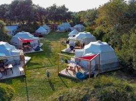 DOMO CAMP Sylt - Glamping Camp、Westerwallのグランピング施設