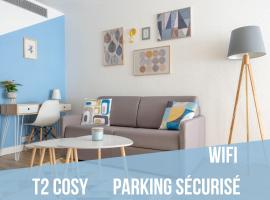 T2 cosy Port de plaisance Parking-wifi gratuit, alquiler vacacional en Rochefort