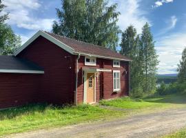 Bogärdan, cozy cabin by the Luleå River, hotel v destinaci Harads