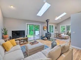 Cozy Whitehall Hideaway with Hot Tub and Chiminea!