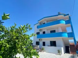 White & Blue Apartment's
