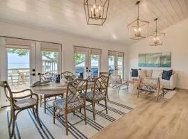 Waterfront Livingston Home with Dock and Porch!