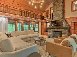 Hilltop Lackawaxen Gem with River View and Fire Pit