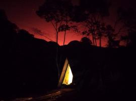 Terras de Maria Bonita, campsite in Paraty