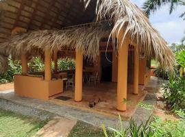 Casa 3 amigos-Palm roofed house – hotel w mieście Las Galeras